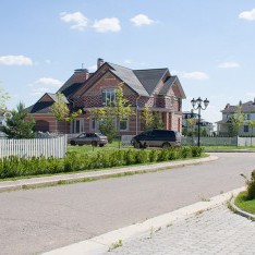 Панорама улицы, вид 6, поселок Онегино
